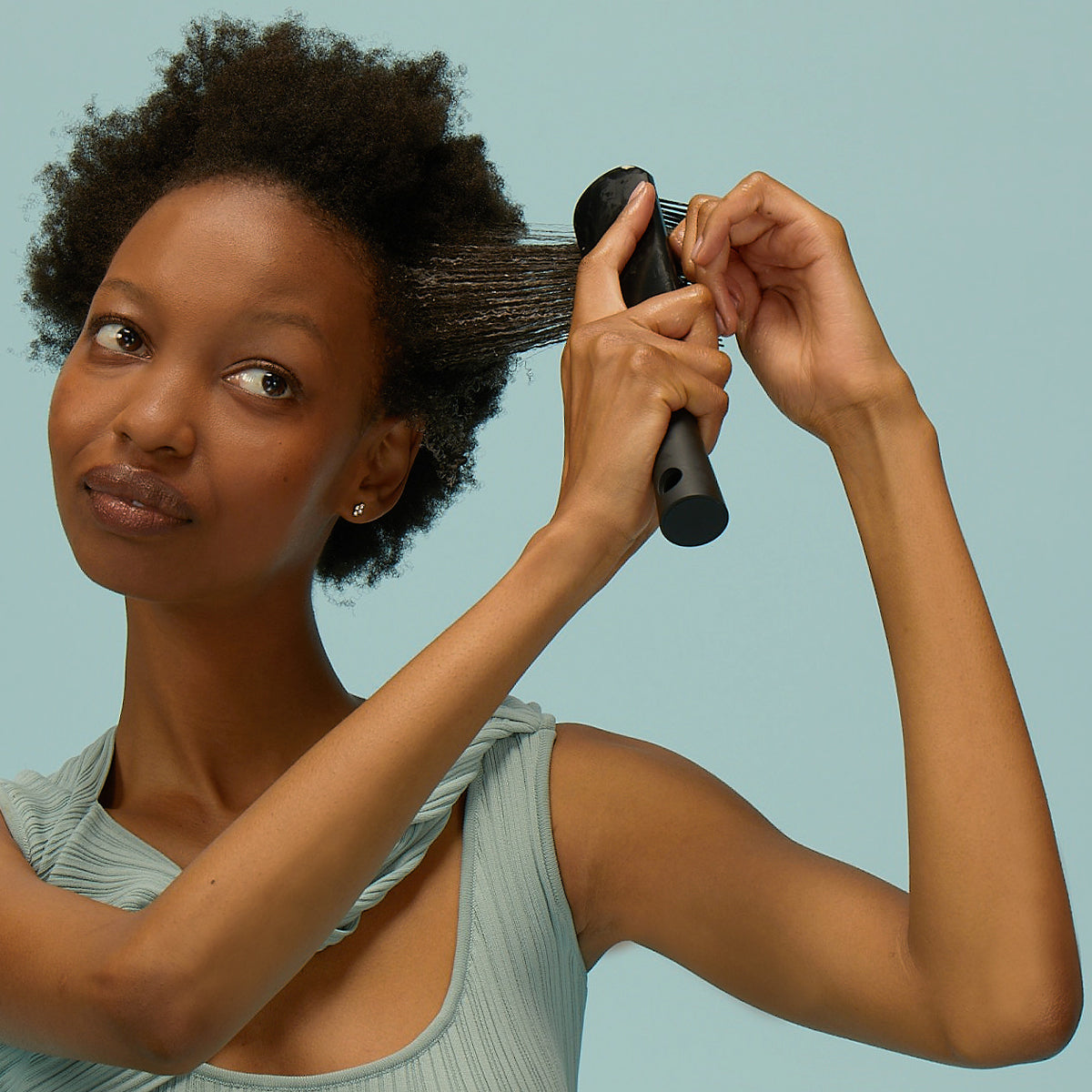 curly hair detangler