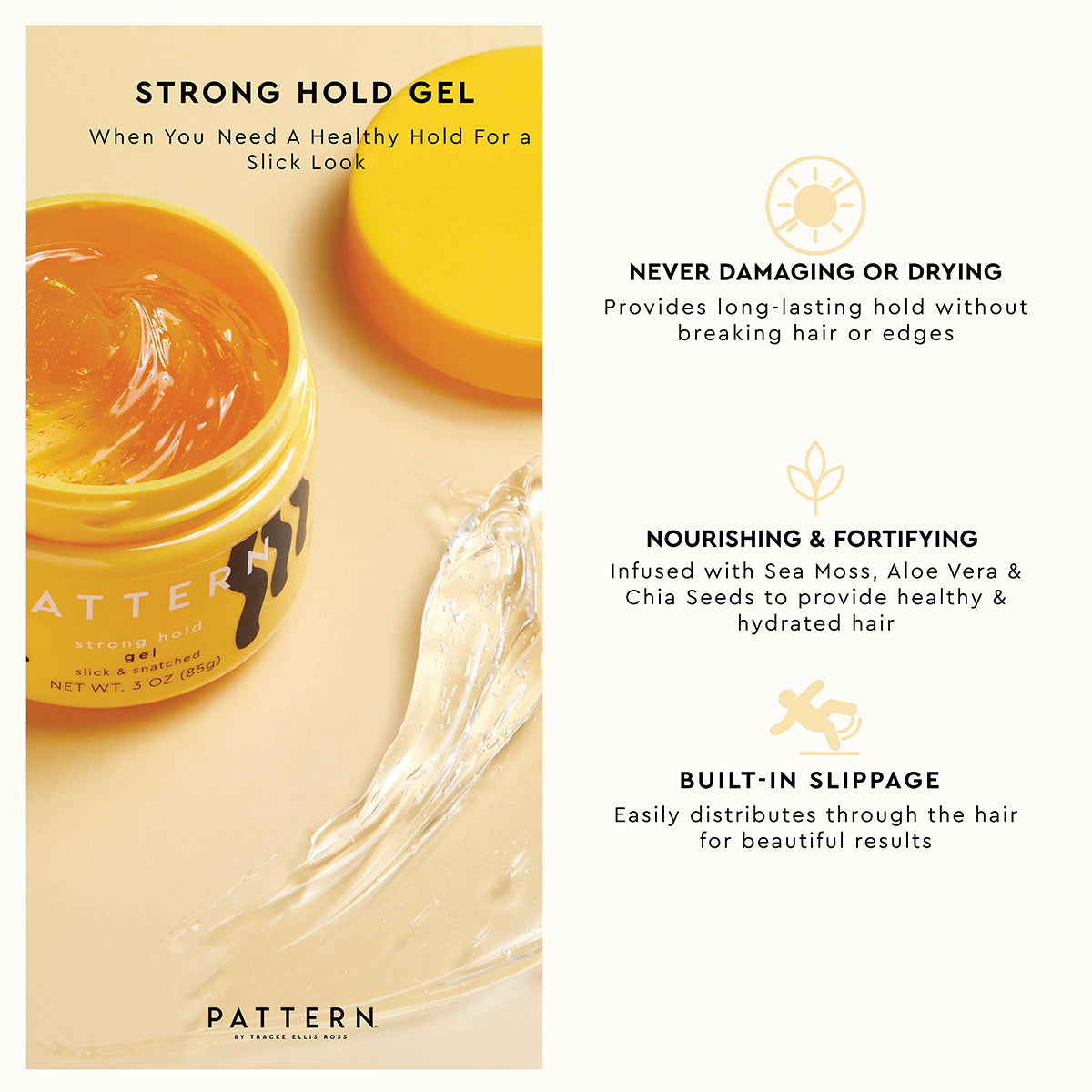 strong hold gel for curly hair